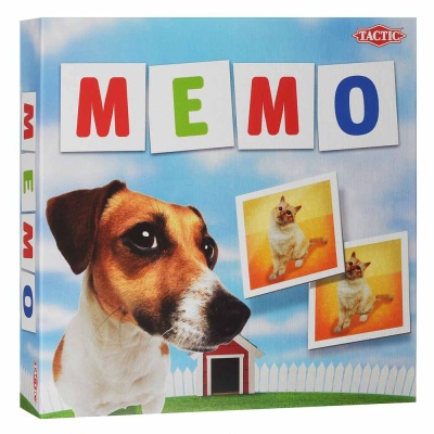 Настольная игра Мемо Животные 2 Tactic 41439